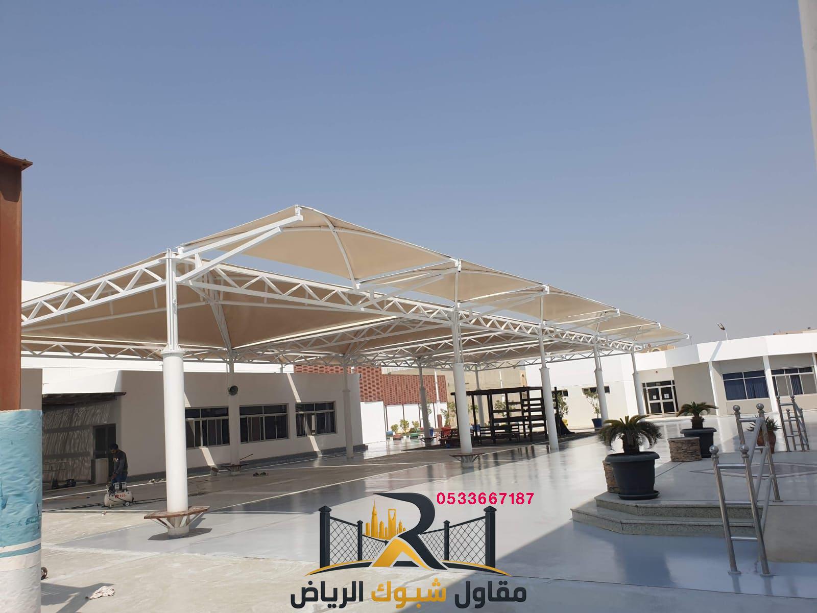 حداد مظلات وسواتر الرياض | تنفيذ احترافي بأفضل الأسعار